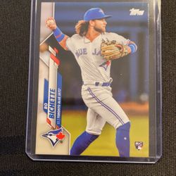 Baseball Card Bo Bichette Rookie Card 