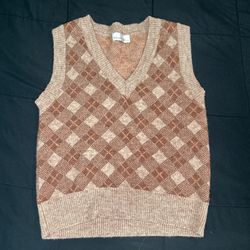 Brown Sweater Vest