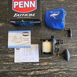 Penn Fathom 40NLD2 Reel, Good Condition