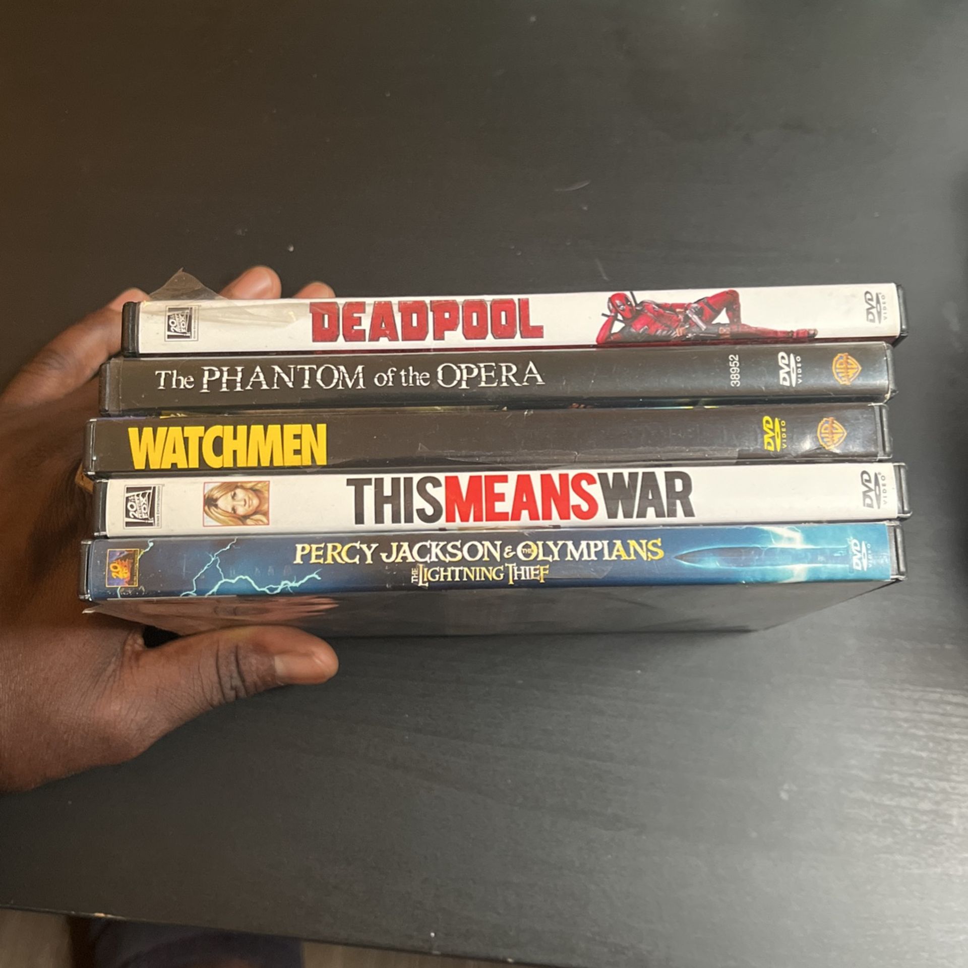 5 DVD Movies Read Description