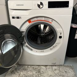 Samsung Washer And Electric Ventless Pump Dryer White