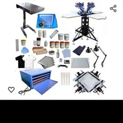 screen printing set up new in box 