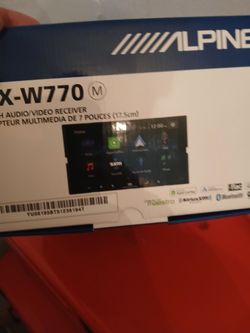 Alpine Head Unit Brand New