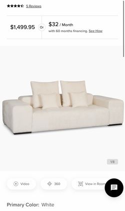 White Couch sofa