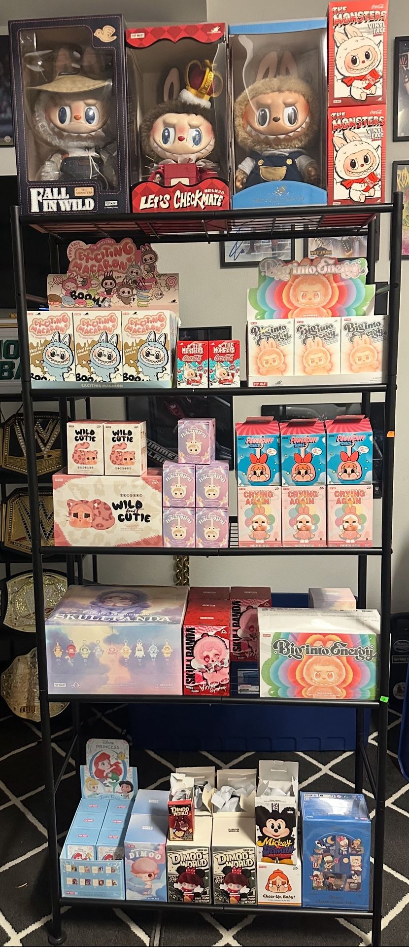 Labubu/Popmart Products- Big into energy, Exciting Macarons, Crybaby and More
