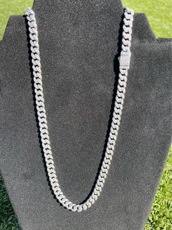 925 Moissanite chain