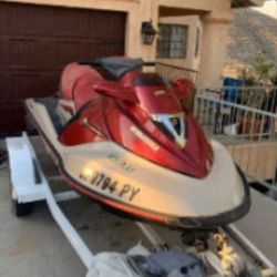 SEADOO GTXVTEC 4 TEC FUEL INJECTED LOW HOURS NO TRAILER 3550