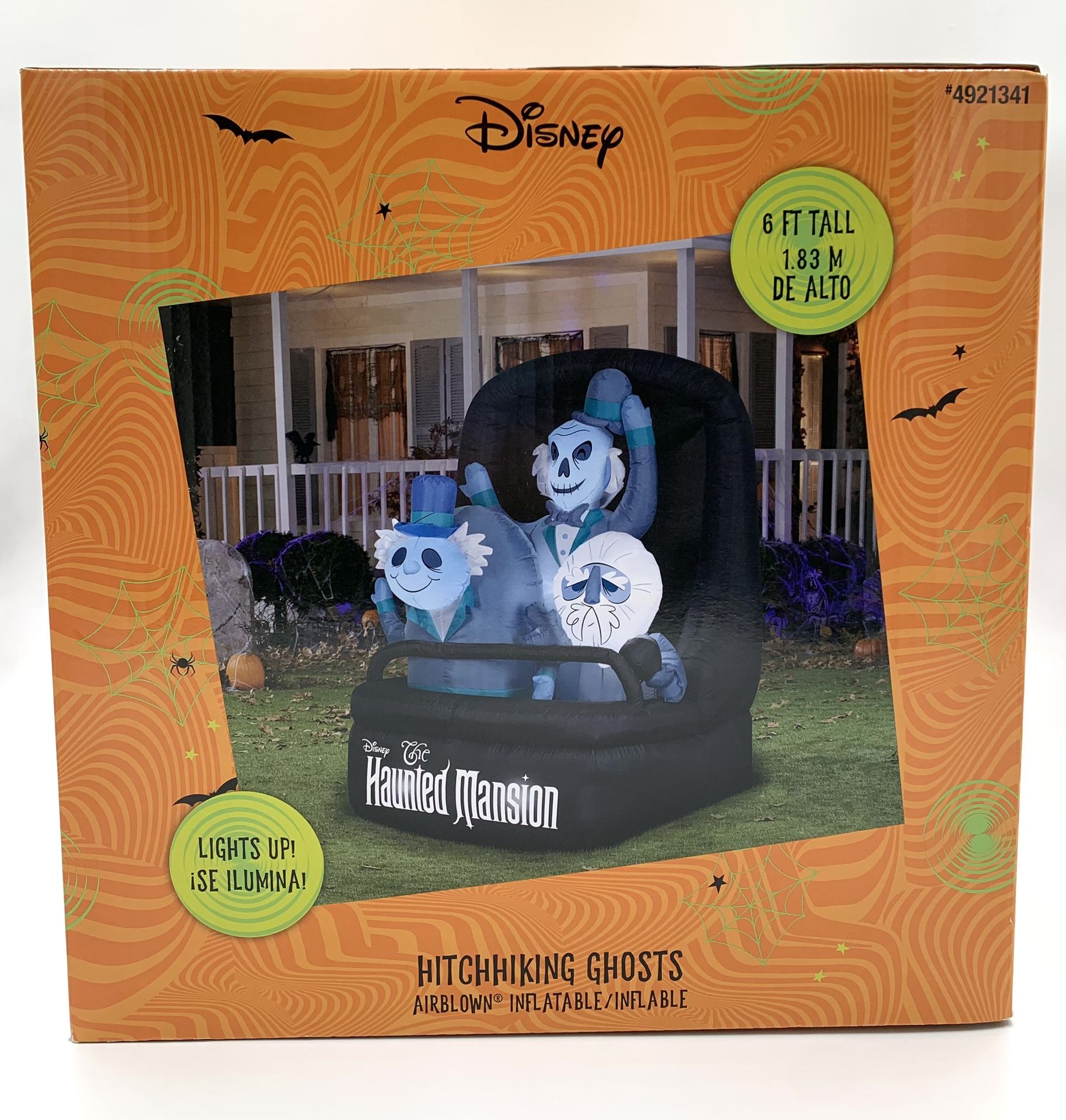 Disney s Haunted Mansion Hitchhiking Ghosts Doom Buggy Inflatable By 