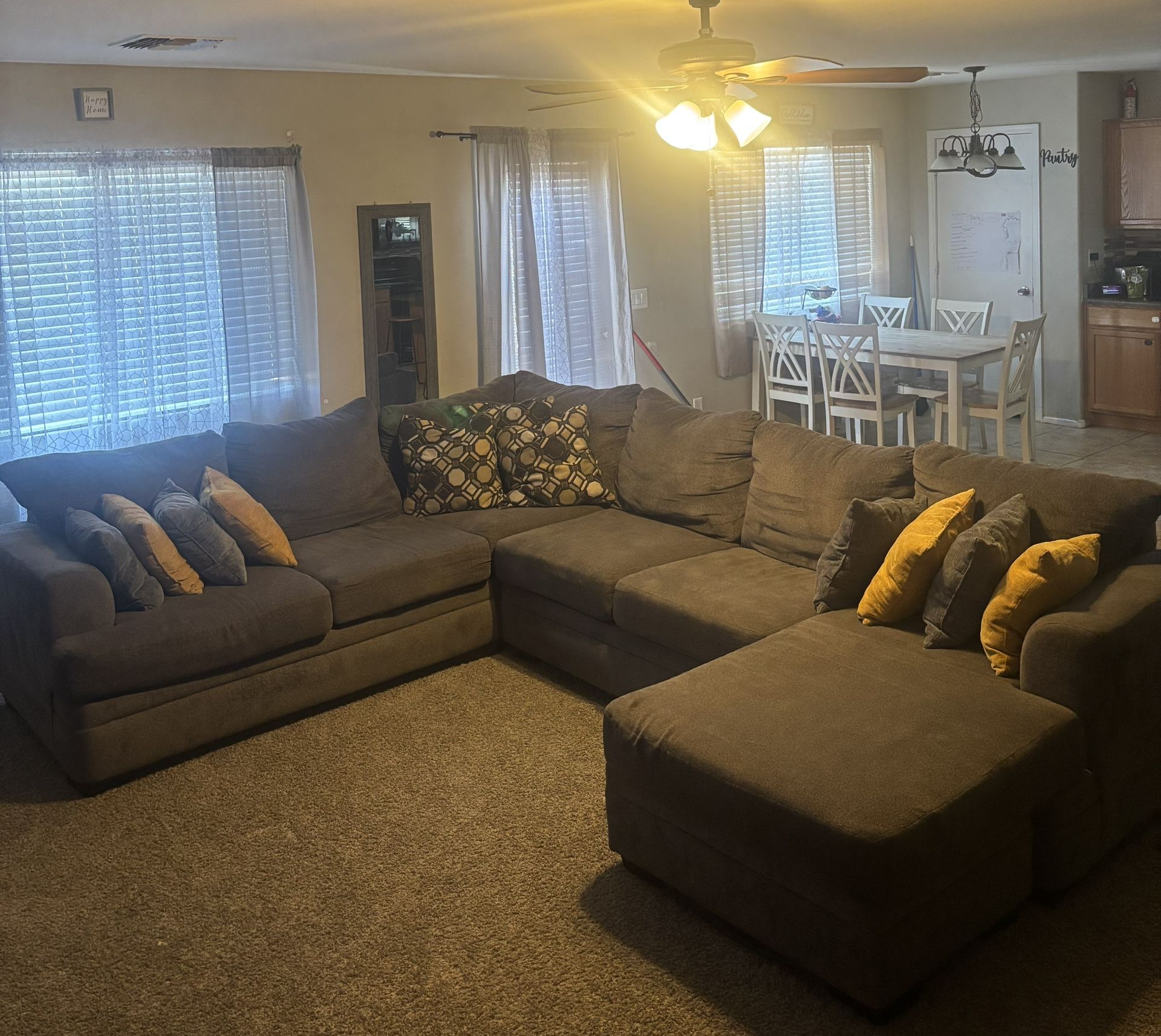 Gray Sectional Sofa