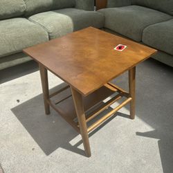 Wood Side Table