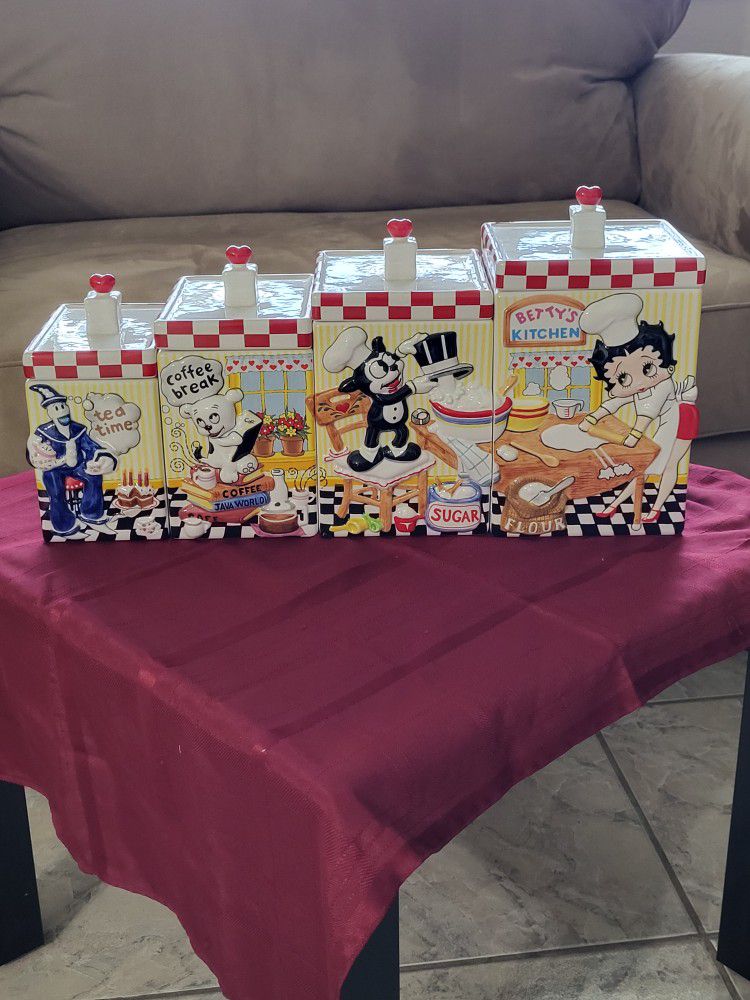 Betty Boop Canister Set