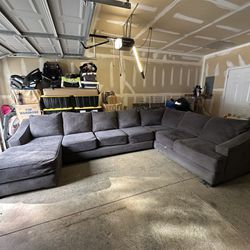 Ashley HomeStores Gray Sectional: Best Offer Takes