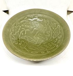 Chinese Antique Longquan Kiln Celadon Porcelain Bowl