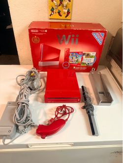 Nintendo Wii Super Mario Bros 25th Anniversary (Game Cube Compatible) $90 FIRM No Controller only nunchuck,No Games (NO TRADES)