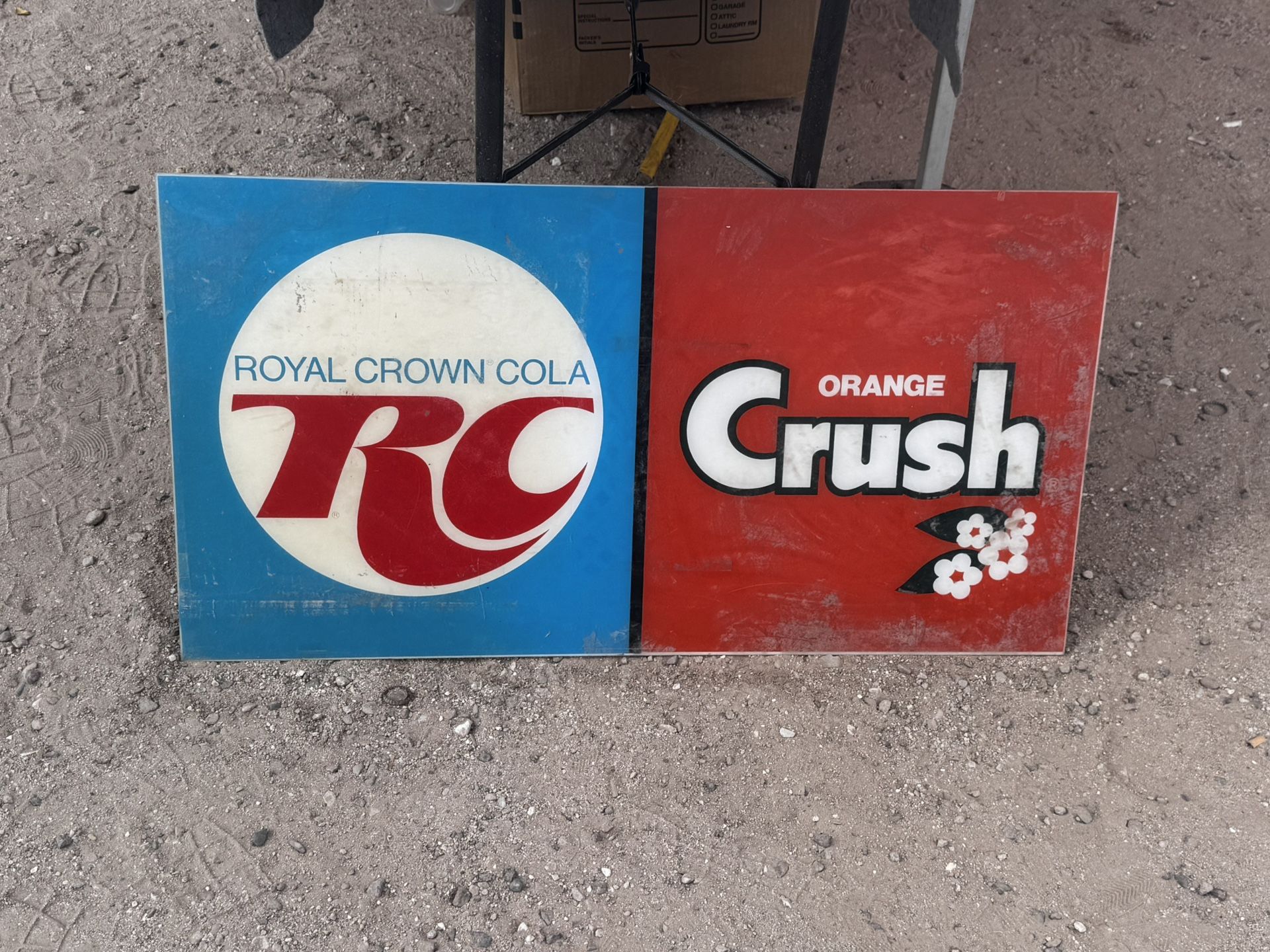  Vintage Royal Crown Cola RC And Orange Crush Sing 