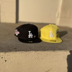 MLB FITTED HATS BRAND NEW SIZE 7 5/8