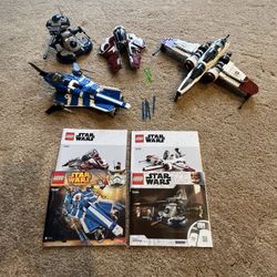 Lego Star Wars Lot (Vehicles Only No Figures)