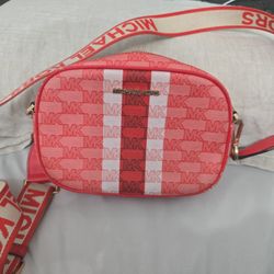 Michael Kors Crossbody Red Bag Mk