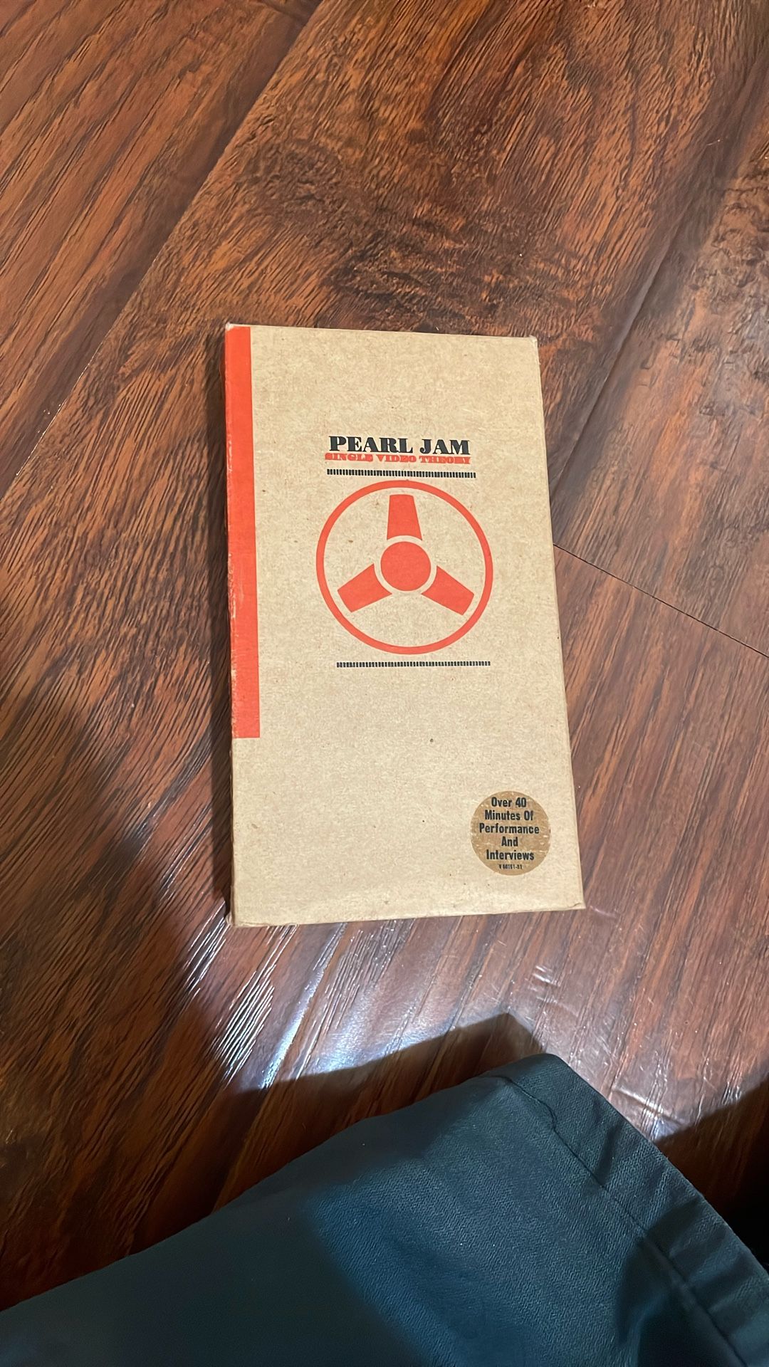 Pearl Jam Single Video Theory vhs