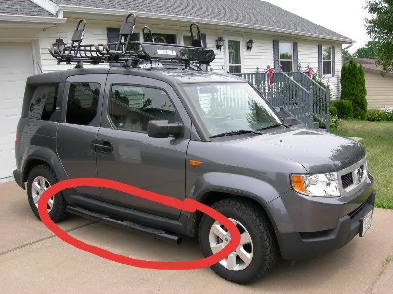 Honda Element Side Steps