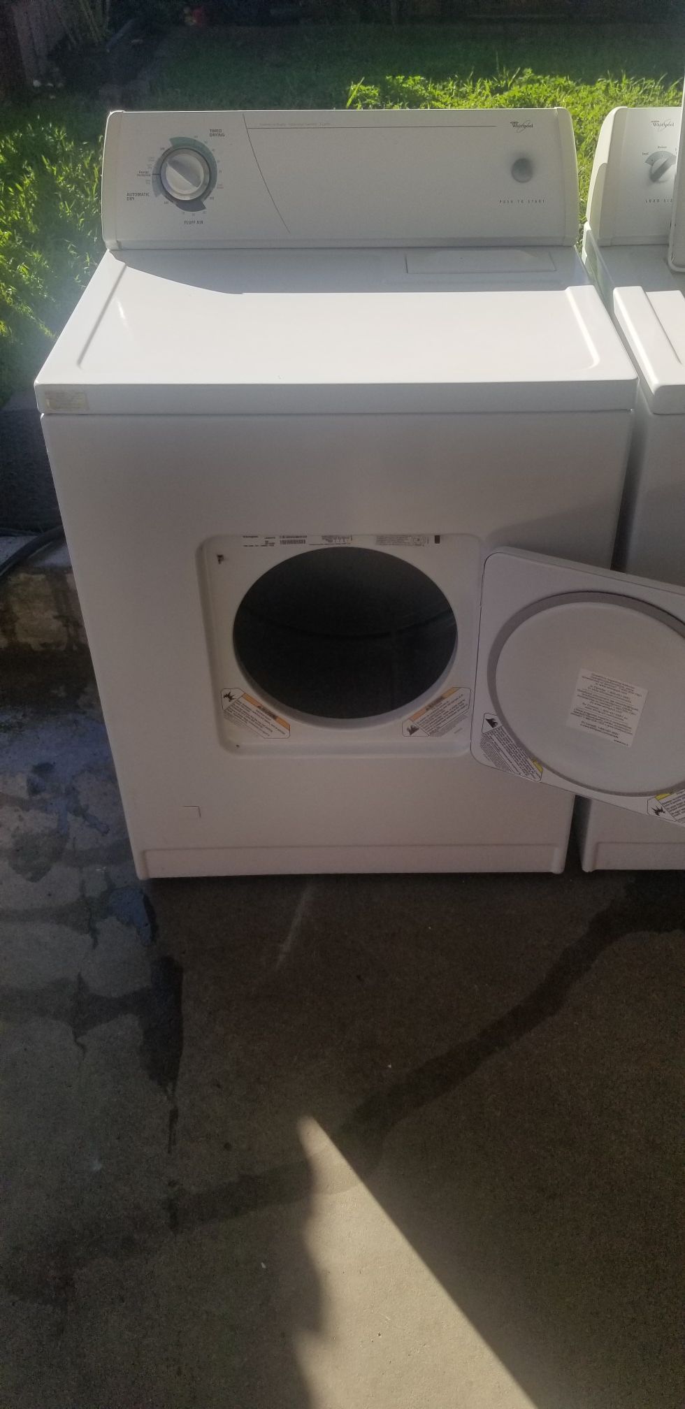 whirlpool washer n dryer