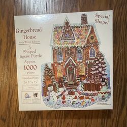 Gingerbread House - (1000 Piece Puzzle)