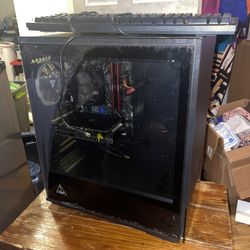 Gaming PC Bundle with Light Up Keyboard and Adjustable 165Hz 1080p Monitor