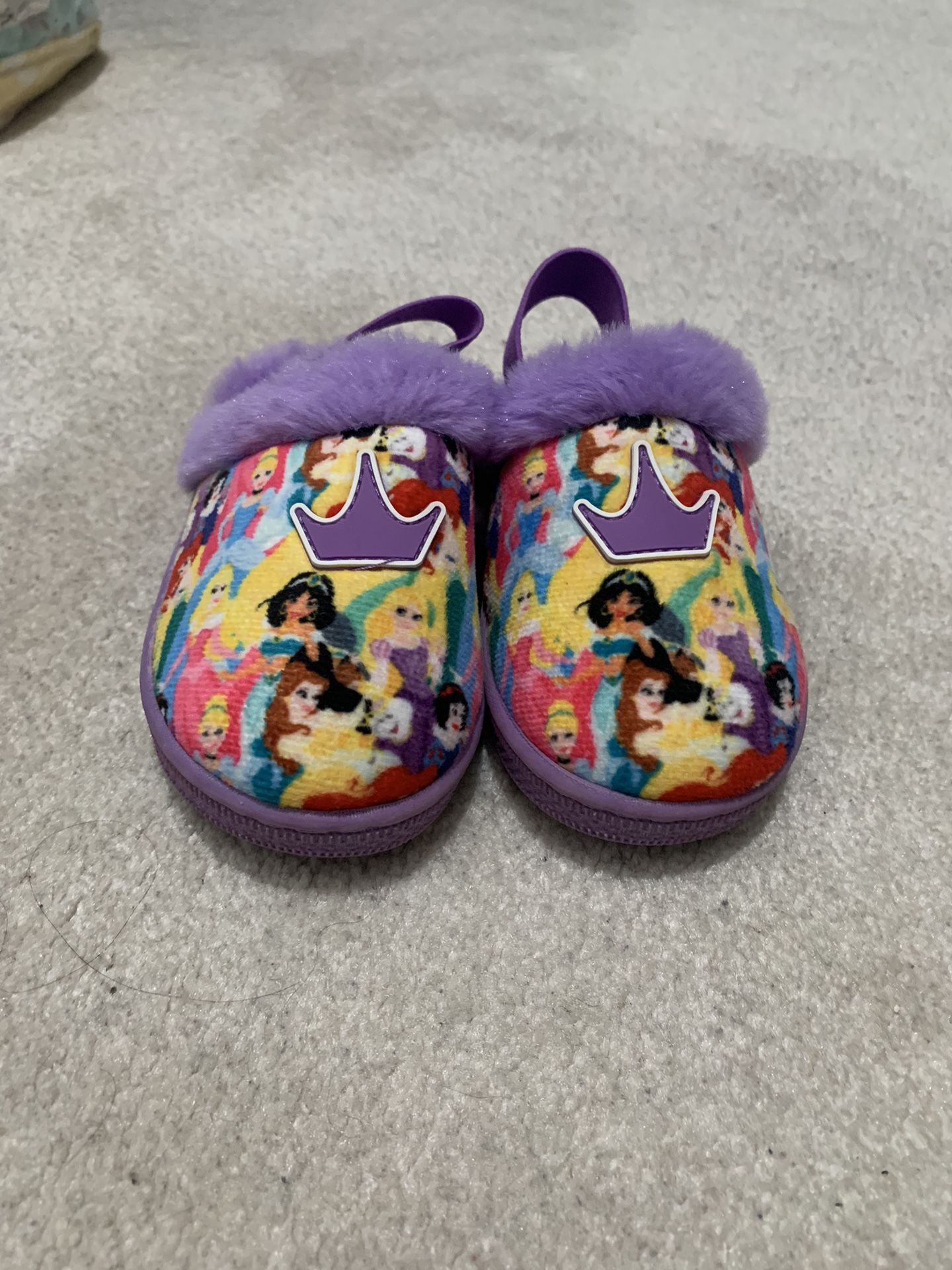 Princess Toddler Girl Slippers