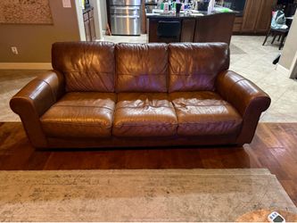 3 piece leather couch