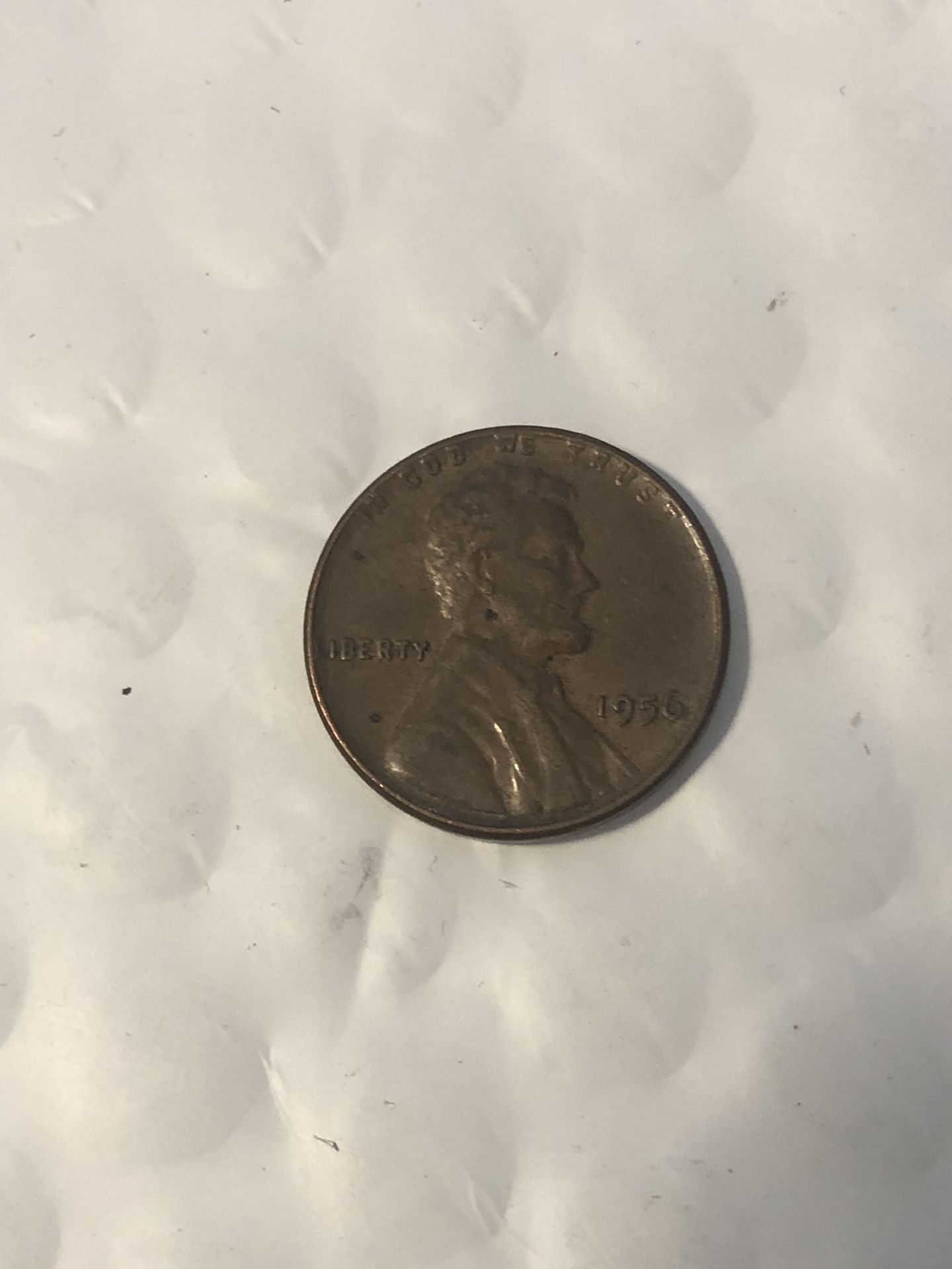 1956 US Wheat Cent/Penny