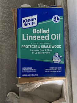 Klean strip boiled linseed oil
