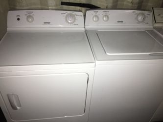 HOT POINT WASHER DRYER MATCHING SET LIKE NEW DELIVERY INSTALL AVAILABLE 30 Day WARRANTY!