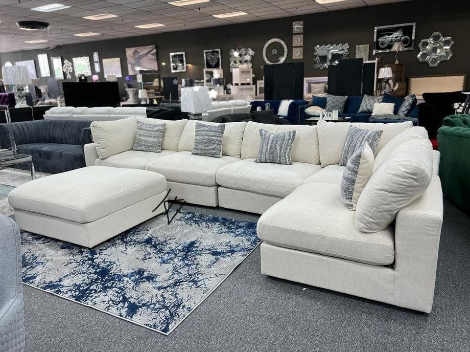 Serene Beige 5-Piece Upholstered Modular Sectional Sofa
Coaster