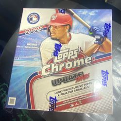 TOPPS CHROME MAJOR LEAGUE BASEBALL TRADING CARD BOX