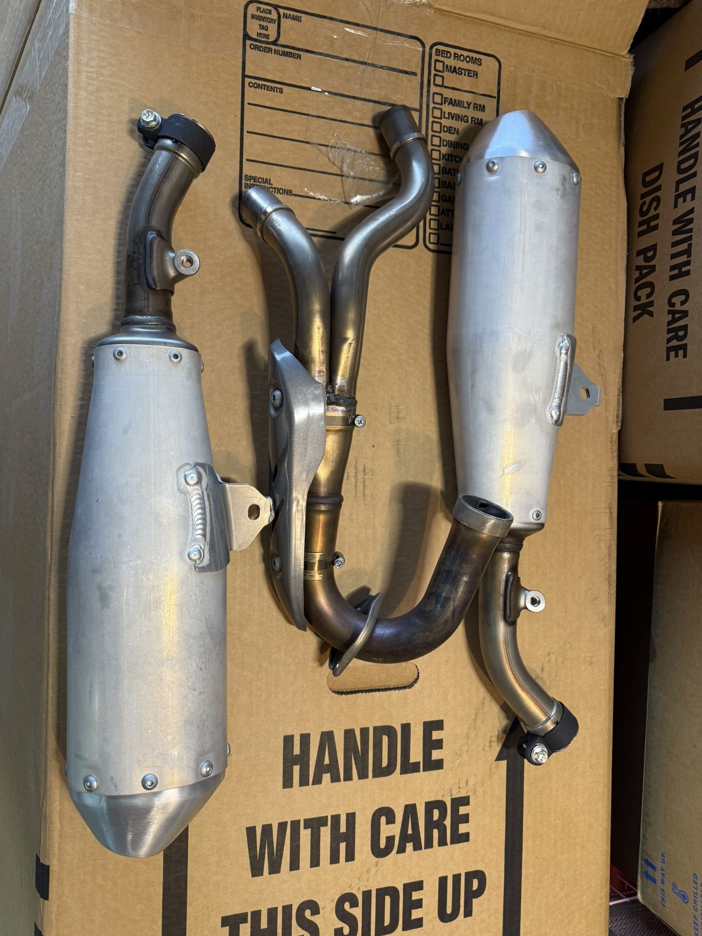 Factory Honda CRF450RX Exhaust 