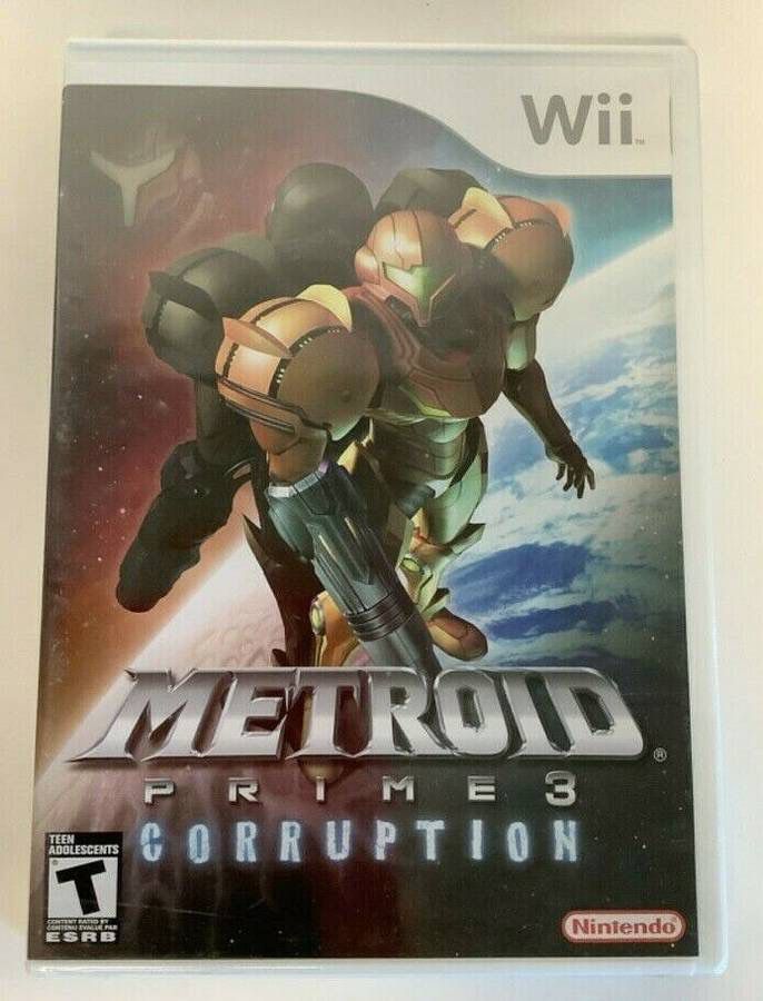 Pre-owner Metroid Prime 3: Corruption Nintendo Wii 2007 Video Game act