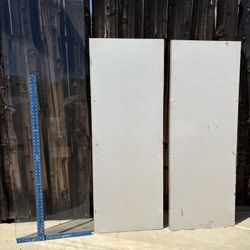 Bullet Proof Glass/Acrylic 1 3/8” Thick - All $200