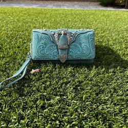 Montana West Turqoise Wallet