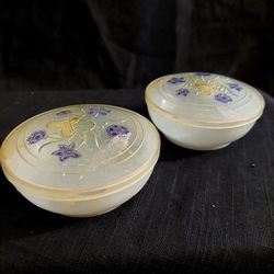 Vintage 1950s Ladies Powder/Trinket Box
