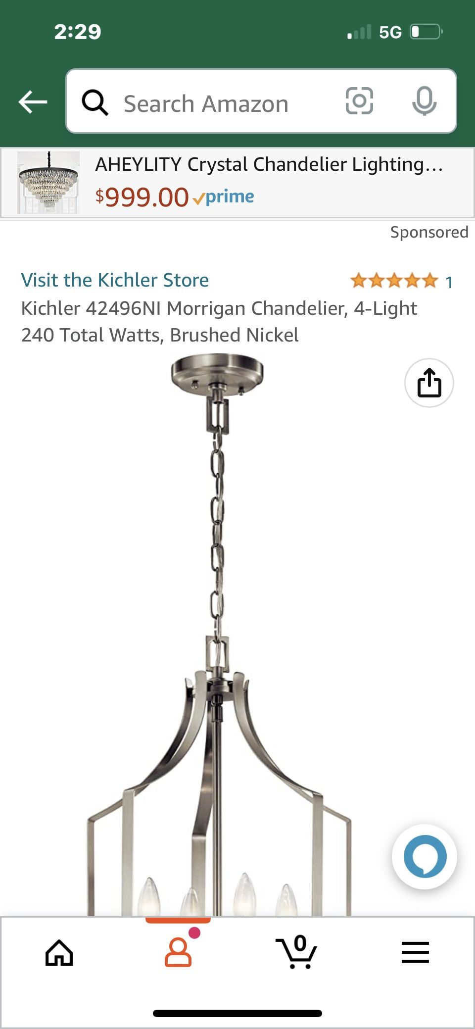 Wayfair Chandelier