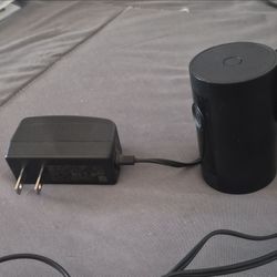 Ring Indoor Cam wired camera  Black stick up camera