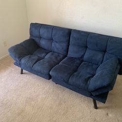 Blue Futon Couch