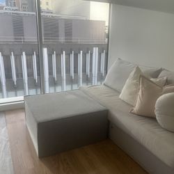 Bludot square ottoman