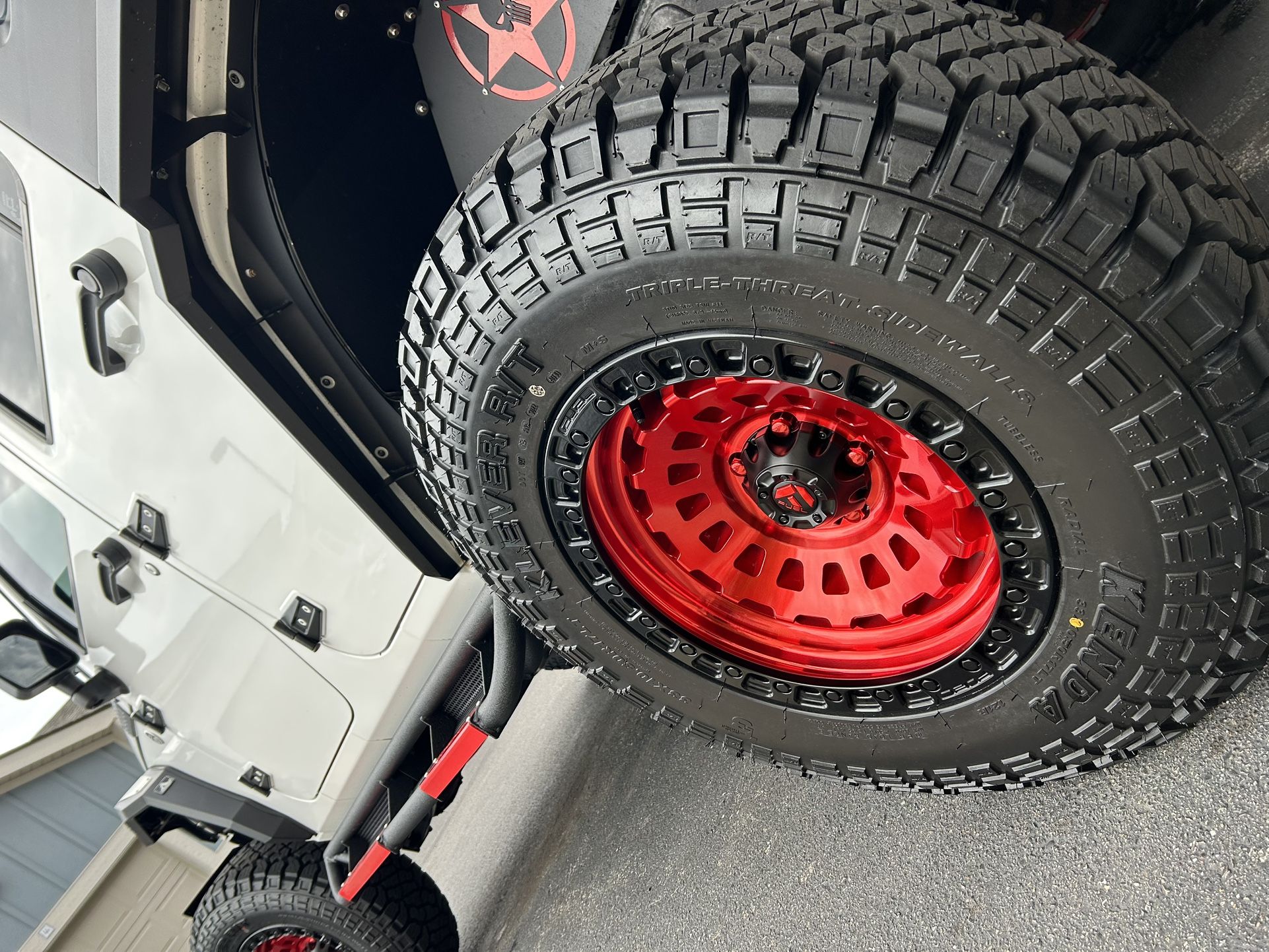 fuel rims and tires fit 2007-2018 Jeep