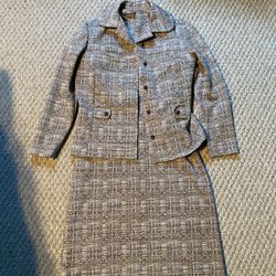 Vintage 80’s Dress And Jacket