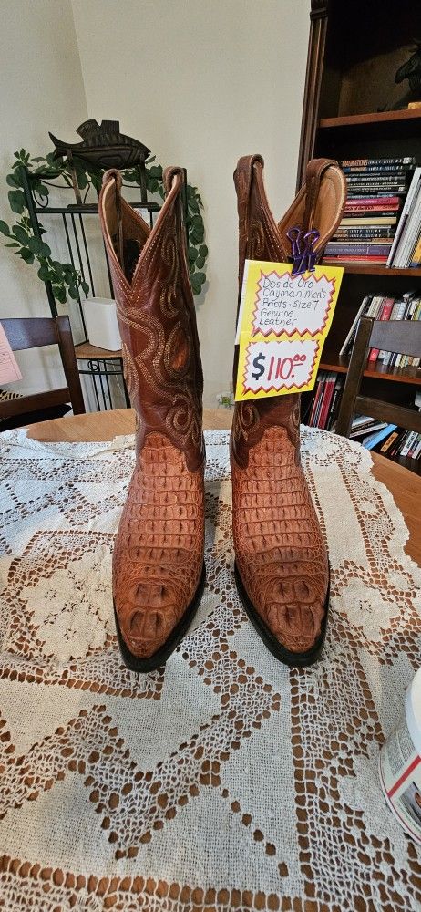 Quality DOS ORO Leather Boots