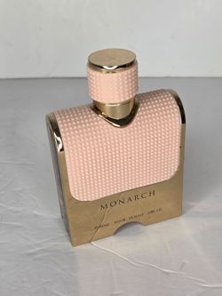 Monarch Pour Femme Eau de Parfum 3.0 fl oz 90ml RVL Brands Pink Gold Bottle