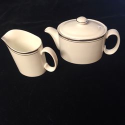 Royal Doulton Tea Pot & Creamer