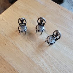 Pewter Chairs