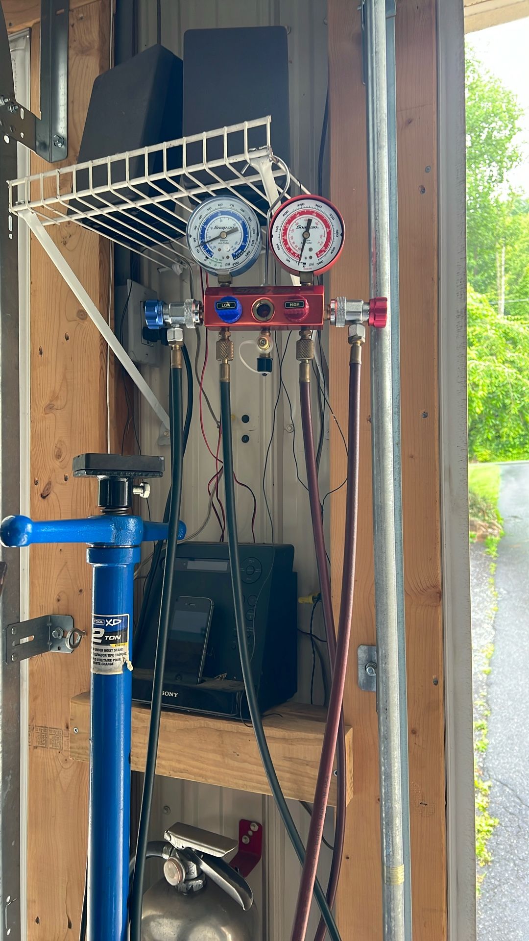 Snap On A/C gauges